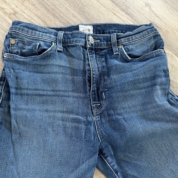 Hudson Barbara high waist ankle raw hem size 31 - Picture 3 of 6